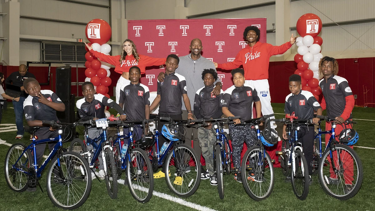 Some community children at Temple's Community Appreciation Night